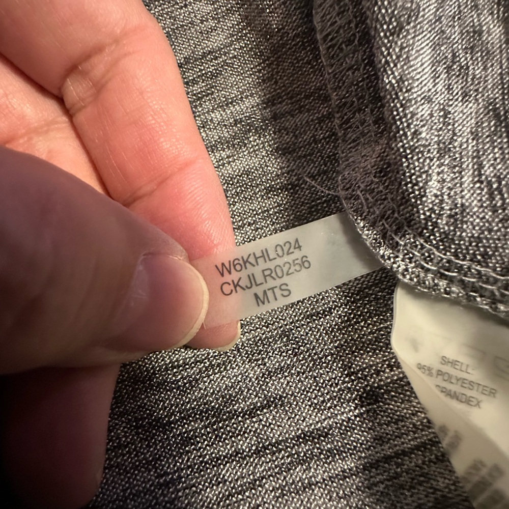 Calvin Klein Metallic Gray Top - Picture 8 of 8